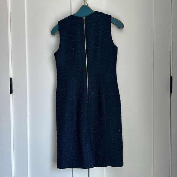 Karl Lagerfeld Elegant Navy  Dress - 4 - Picture 4 of 6